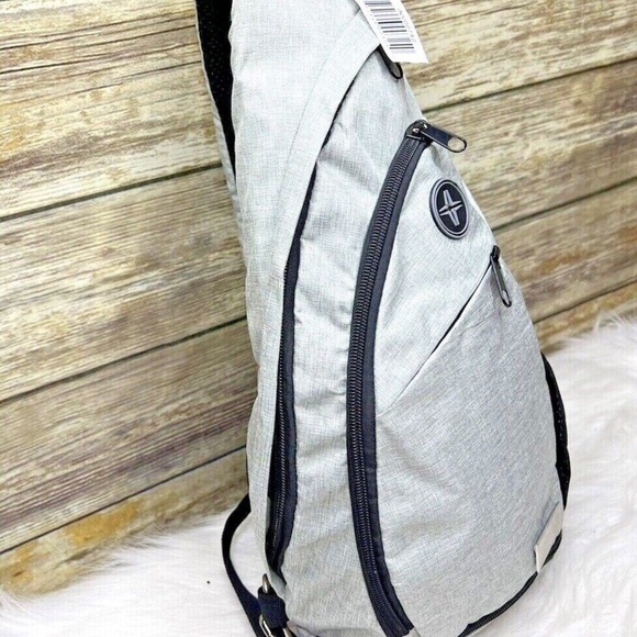 Bella Russo Heather Gray Polyester Casual CrossBody Sling Shoulder Bag - Picture 2 of 11